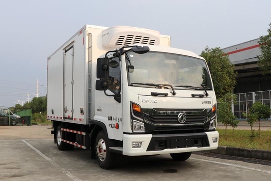 Truk Kargo Ringan Pengangkutan Berpendingin Jarak Roda Mesin Diesel 3300