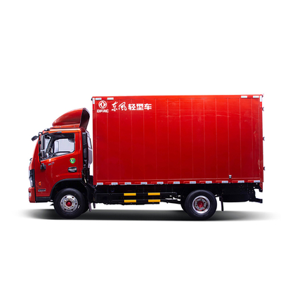 Truk Kargo Van Ringan GVW 5.5 - 7.5T Jarak Sumbu Roda 3800mm Transmisi Manual