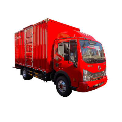 Truk Kargo Van Kotak Diesel GVW 5.5 - 7.5T Lebar Kabin 2030mm Mesin YUCHAI