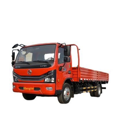 DongFeng DFAC 4x2 Plat Kolom Truk Medium Kargo 190HP Mesin YUCHAI Besar Ton Gandar Belakang
