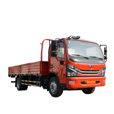 DongFeng DFAC 4x2 Plat Kolom Truk Medium Kargo 190HP Mesin YUCHAI Besar Ton Gandar Belakang