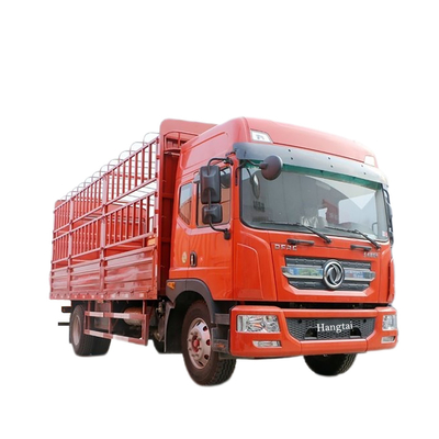 Truk Kargo Angkutan Pagar Sedang Drive Kiri Truk Diesel 6 Cyl