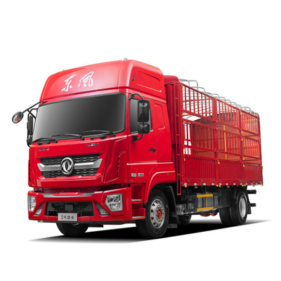 Truk Pengangkut Kargo Pengiriman Pagar DongFeng D9K 4x2 Baris Tunggal