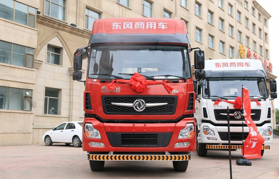 400hp 6 Cyl Dongfeng Traktor Truk Mesin Diesel 35,4 Ton ABS ESC