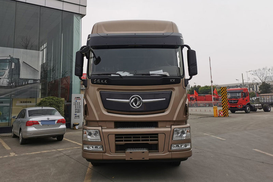 DONGFENG 600hp Diesel Traktor Truk Standar ESC ABS LDWS FCWS