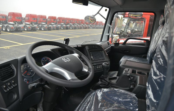 Traksi Massa 40 Ton Truk Pengangkut LNG 6x4 Traktor Mesin Pemindahan Tinggi