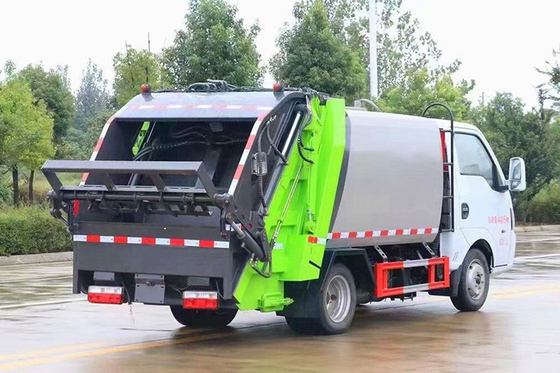 Truk Sanitasi Kota Angkutan Sampah Dongfeng 70kw 95hp Euro 6 Emission