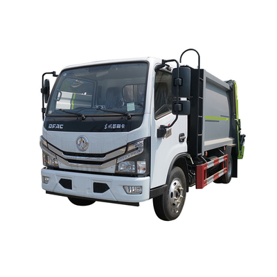 Truk Sampah Kota 4x2 Roda 3300mm Wheelbase Truk Pengangkut Sampah