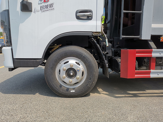 Truk Sampah Kota 4x2 Roda 3300mm Wheelbase Truk Pengangkut Sampah