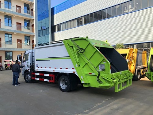 DongFeng Single Cab Kota Sanitasi Truk 165hp Tangan Kiri 4x2 Drive