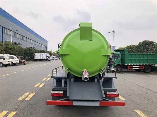 Tanker Vakum Limbah DONGFENG Kecil 6MT Tangki Mesin Diesel 4.7 Cbm