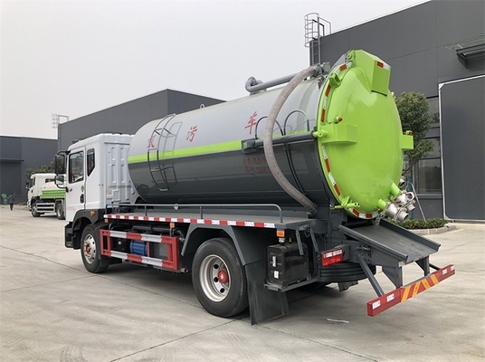 Truk Pengisap Kotoran Sedang 11.5 CBM Diesel 200 HP Truk Tangki Pengisap Limbah