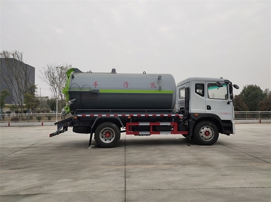 Truk Pengisap Kotoran Sedang 11.5 CBM Diesel 200 HP Truk Tangki Pengisap Limbah