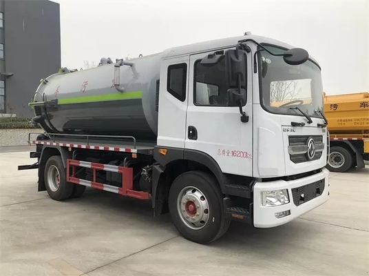 Truk Pengisap Kotoran Sedang 11.5 CBM Diesel 200 HP Truk Tangki Pengisap Limbah