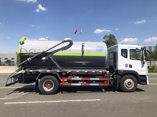 13.2 Cbm Truk Sanitasi Kota 15 - 20T Sewage Suction Tanker Truck