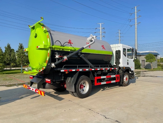 13.2 Cbm Truk Sanitasi Kota 15 - 20T Sewage Suction Tanker Truck