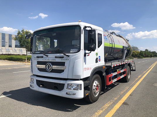 13.2 Cbm Truk Sanitasi Kota 15 - 20T Sewage Suction Tanker Truck