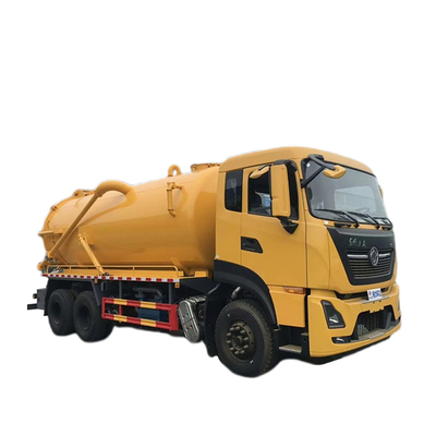 Truk Sanitasi Kota 18 Cbm 25 Ton 11870KG 9m Kendaraan Hisap Limbah