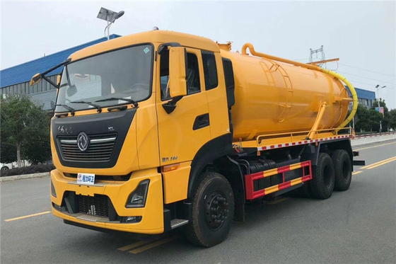 Truk Sanitasi Kota 18 Cbm 25 Ton 11870KG 9m Kendaraan Hisap Limbah