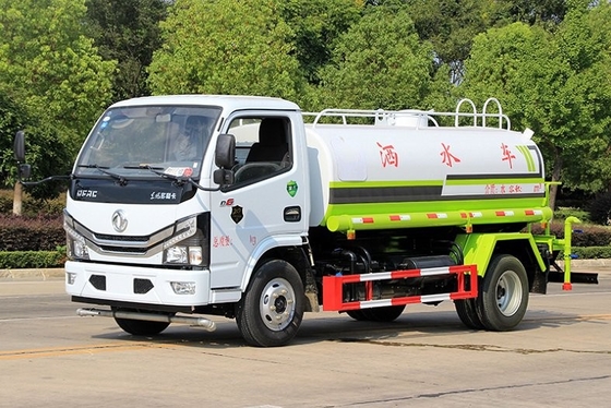 5 Meter Kubik Truk Penyiraman Jalan 4x2 6M Volume Pemuatan Baris Tunggal