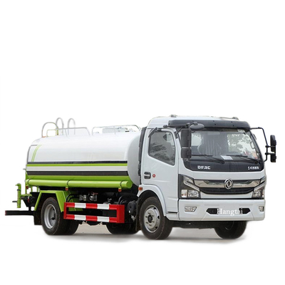 9 Cbm Taburan Air Ringan Truk Keranjang 4x2 Roda Diesel Powered Kiri Kemudi