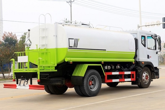 Penyiram Air Sedang Truk Sanitasi Kota Jarak sumbu roda 4500mm GVW 18Ton 13Cbm