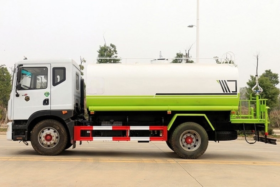 Penyiram Air Sedang Truk Sanitasi Kota Jarak sumbu roda 4500mm GVW 18Ton 13Cbm
