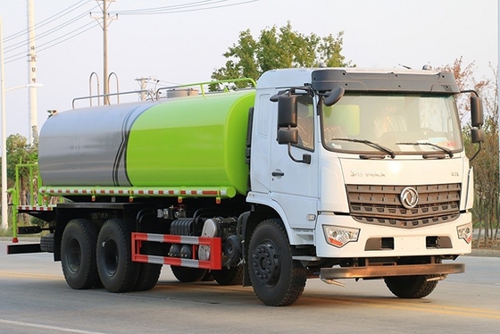 Truk Pengairan Jalan Gandar Belakang Ganda Tugas Berat Tangki 6x4 16 Cbm 14470kg