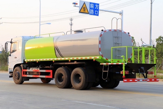 Truk Pengairan Jalan Gandar Belakang Ganda Tugas Berat Tangki 6x4 16 Cbm 14470kg
