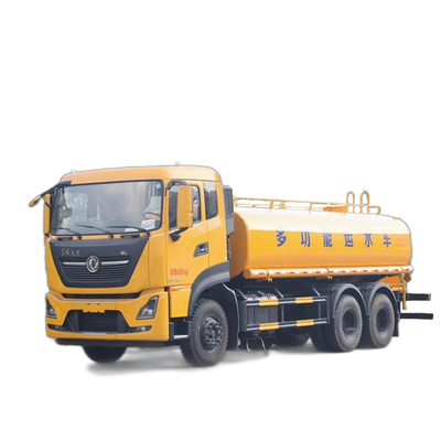 Manual Truk Sanitasi Kota 6x4 290HP Berat 9MT 20cbm Sprinkler Vehicle