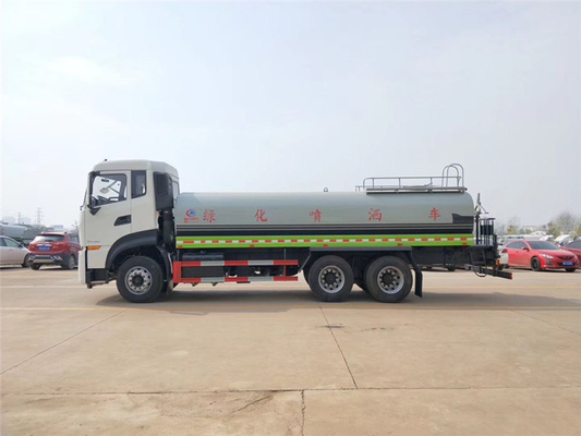 Mobil Tangki Truk Air DONGFENG Kota 6x4 290 HP Untuk Kemurnian Perkotaan
