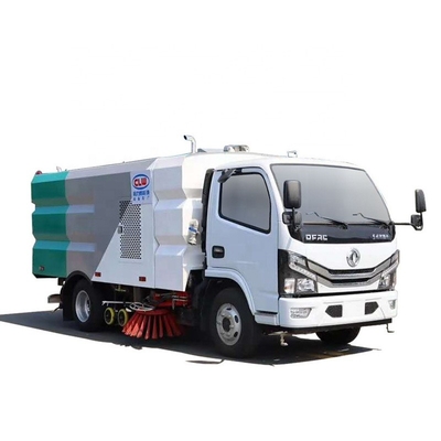 Truk Sanitasi Kota Diesel 4x2 130 HP Jarak sumbu roda 3300mm Truk Penyapu Jalan