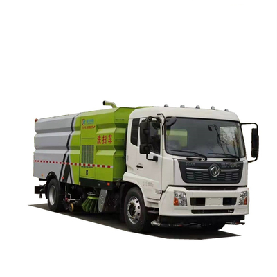 16 CBM Truk Sanitasi Kota Jarak Roda 5000mm 210 HP Truk Pembersih Penyapu