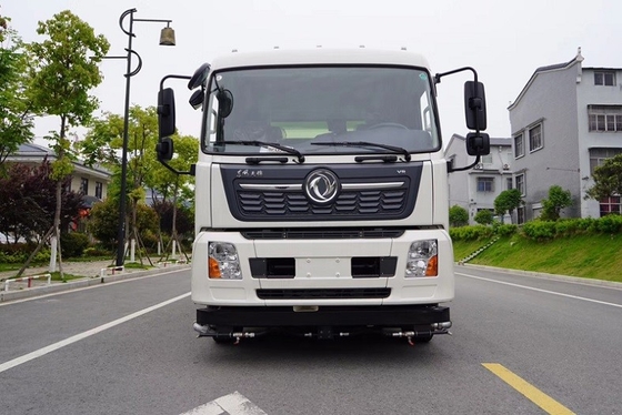 16 CBM Truk Sanitasi Kota Jarak Roda 5000mm 210 HP Truk Pembersih Penyapu