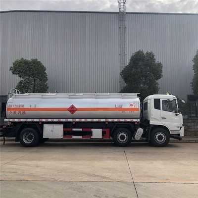 Tiga Sumbu 6x2 Minyak Tanker Truk Angkutan Berat GVW 25 Ton 19Cbm 245hp