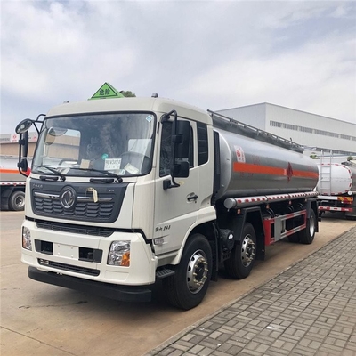 Tiga Sumbu 6x2 Minyak Tanker Truk Angkutan Berat GVW 25 Ton 19Cbm 245hp
