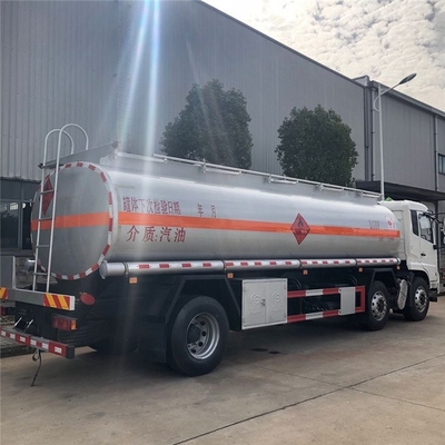 Tiga Sumbu 6x2 Minyak Tanker Truk Angkutan Berat GVW 25 Ton 19Cbm 245hp