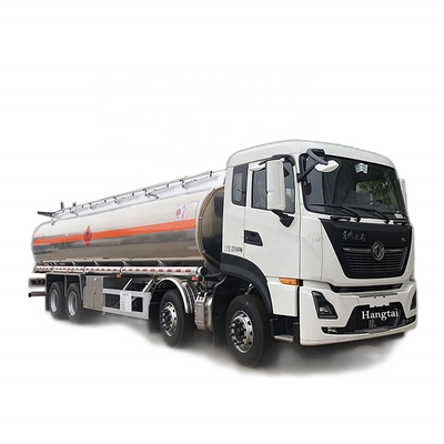 Truk Pengangkut Mobil Mesin Diesel DONGFENG 8x4 27 cbm 400 HP GVW 32000KG