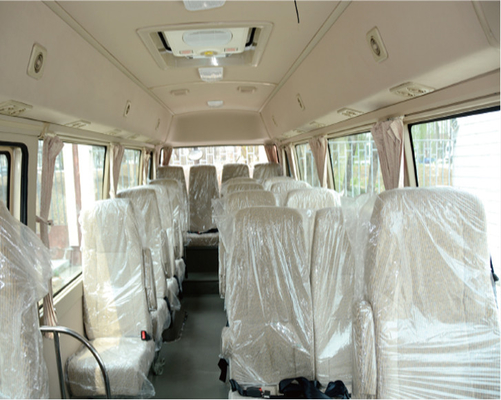 Power Doors Coaster Bus 7M Business Diesel 10 - 23 Kursi Bus Kota Mewah