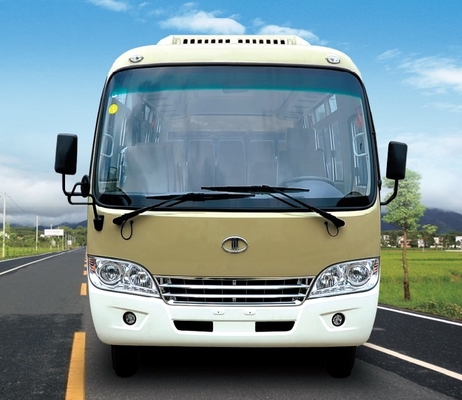 Pelatih Bus Perjalanan Diesel 6.6M yang Disesuaikan 10 - 25 Kursi Jarak sumbu roda 3300mm