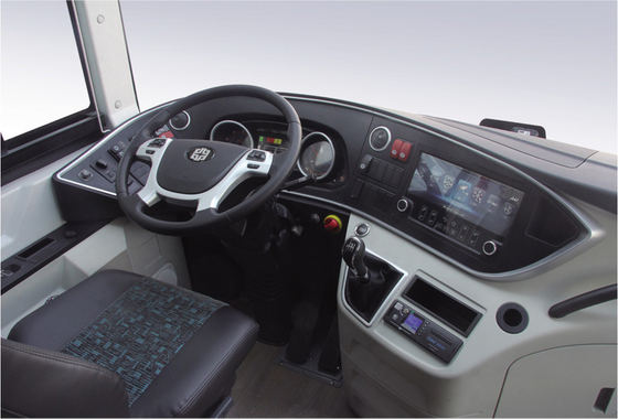 Pelatih Bus Diesel Mesin Cummins EEC BUS 400hp Euro 6 Emisi 51 Kursi