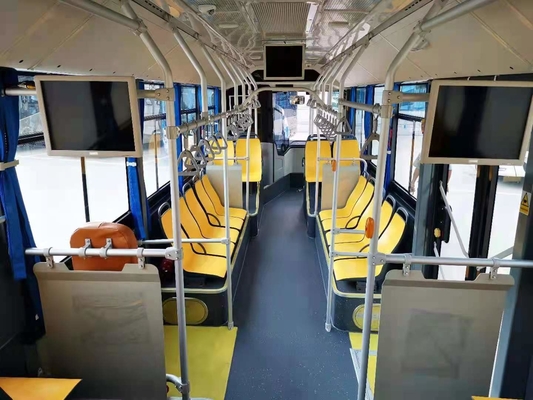 Bus Penumpang Mewah Listrik 30 Kursi 12m Jarak sumbu roda 6100mm