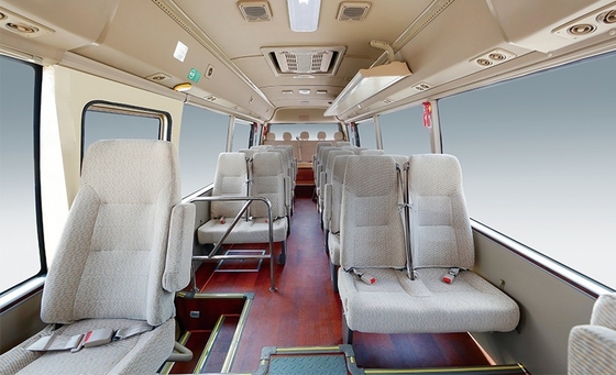 Bus Coaster Mesin Diesel LHD 7m 142 HP Berat Batas 4300kg