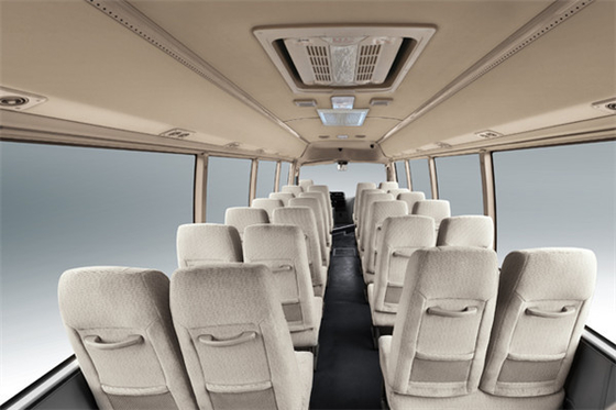 33 Kursi EV Coaster Bus 8m Electric Coach Commuter Bus Transmisi Otomatis