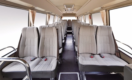 33 Kursi EV Coaster Bus 8m Electric Coach Commuter Bus Transmisi Otomatis