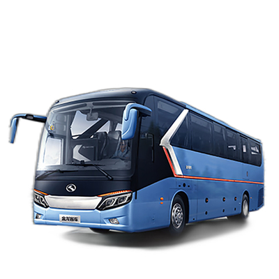 Quick Charge Luxury Group Travel Coach 100 km/jam Kursi Kulit Kemudi Kiri