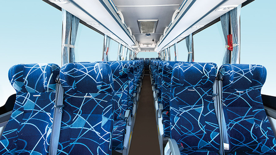 Bus Pelatih Suburban Kota Nol Emisi Listrik Murni 47 Kursi Jarak tempuh 200 - 300 KM