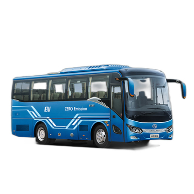 4300mm Wheelbase Tourist Coach Bus Listrik Murni 39 Seater Kemudi Kiri