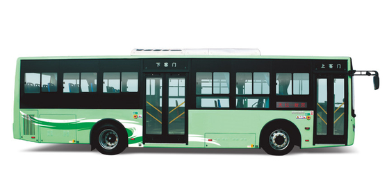 41 Seater DONGFENG Electric Bus Umum 76 Penumpang 10m 120KW Motor Power