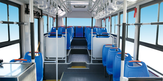 41 Seater DONGFENG Electric Bus Umum 76 Penumpang 10m 120KW Motor Power